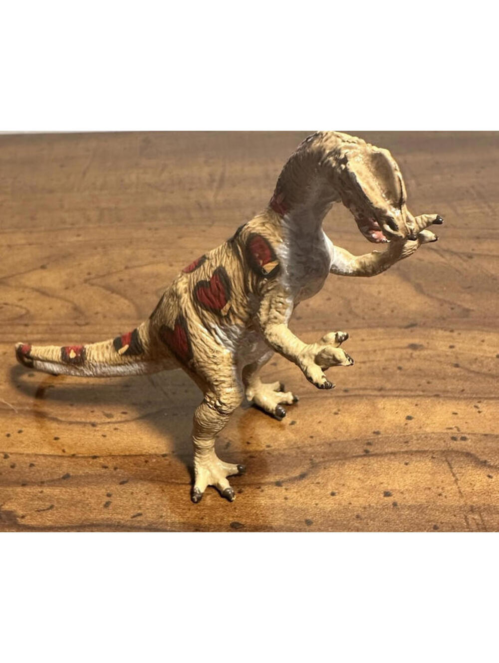 Vintage 1993 Safari Carnegie Dinosaur Figure Dilophosaurus Detailed Lifelike